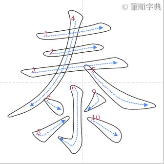 泰筆劃|泰的筆順 國字「泰」筆畫